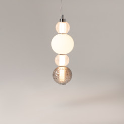 MAYTONI Lampa wisząca Collar 17W LED 950lm 3000K 80 CRI  P069PL-L17CH3K