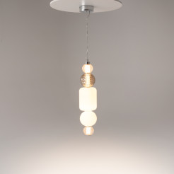 MAYTONI Lampa wisząca Collar 35W LED 1600lm 3000K 80 CRI  P069PL-L35G3K1