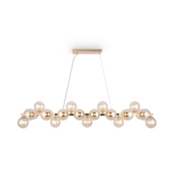 MAYTONI Lampa wisząca Dallas 28W G9 MOD547PL-25G