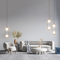 MAYTONI Lampa wisząca Ring 25W G9 MOD013PL-02BS1