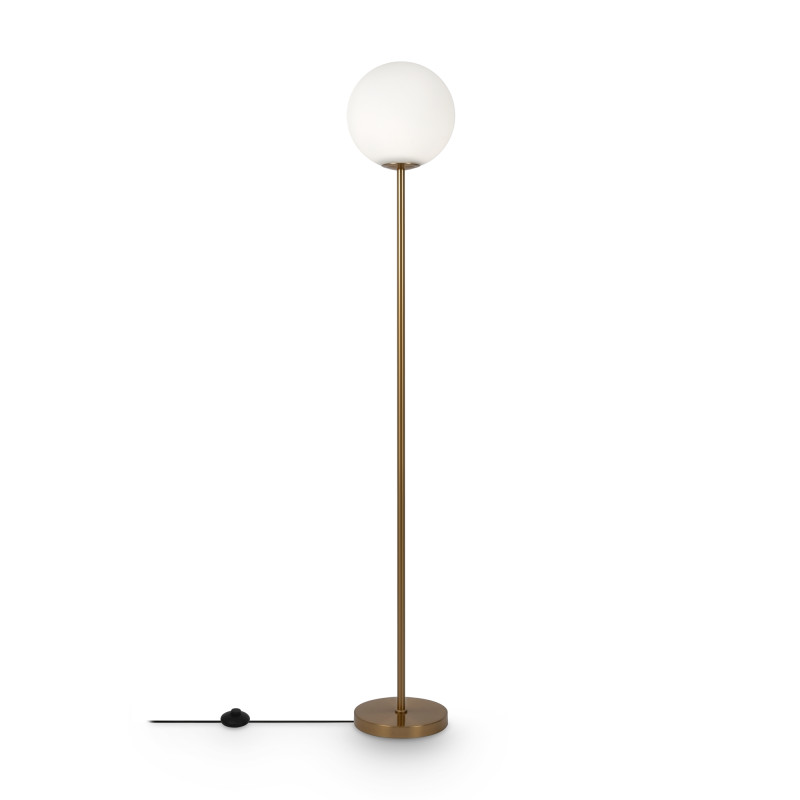 MAYTONI Lampa podłogowa Ring 60W E27 MOD013FL-01BS