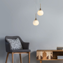 MAYTONI Lampa wisząca Erich 40W E14 MOD221-PL-01-G