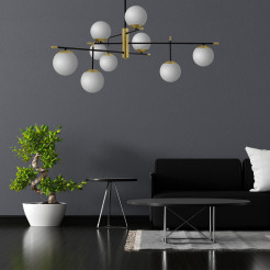 MAYTONI Lampa wisząca Nostalgia 40W E14 MOD048PL-09G