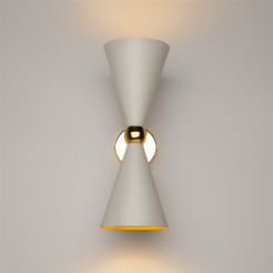 MAYTONI Lampa ścienna (kinkiet) Vesper 40W E14 MOD108WL-02WG