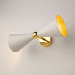 MAYTONI Lampa ścienna (kinkiet) Vesper 40W E14 MOD108WL-02WG