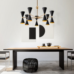 MAYTONI Lampa wisząca Vesper 40W E14 MOD108PL-14GB
