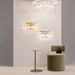 MAYTONI Lampa ścienna (kinkiet) Dune 60W E14 DIA005WL-02G