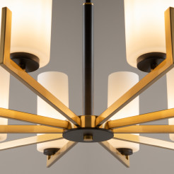 MAYTONI Żyrandol Fortano 40W E27 MOD089PL-10BS