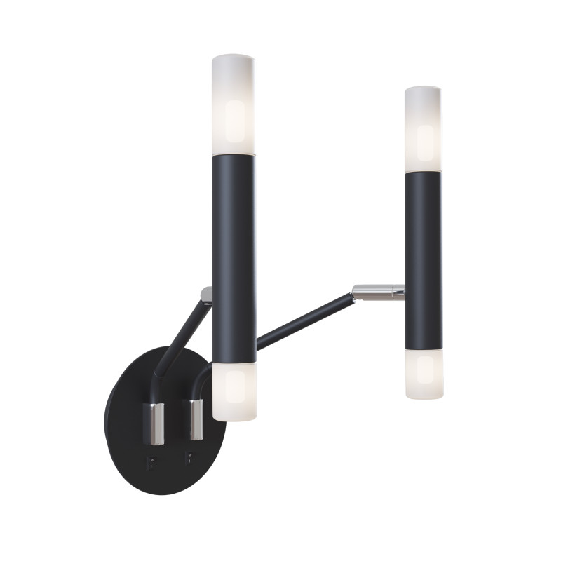 MAYTONI Lampa ścienna (kinkiet) Vigo 25W G9 MOD620WL-04B