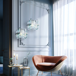 MAYTONI Lampa wisząca Cerezo 40W E14 MOD201PL-01N
