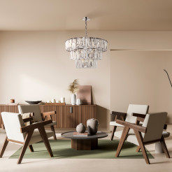 MAYTONI Lampa wisząca Puntes 40W E14 MOD043PL-18CH