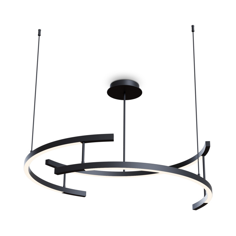 MAYTONI Lampa wisząca Line 52W LED 2000lm 3000K 80 CRI  MOD054PL-L52B3K