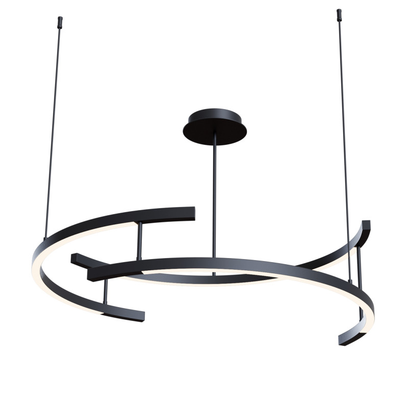MAYTONI Lampa wisząca Line 52W LED 2200lm 4000K 80 CRI  MOD054PL-L52B4K