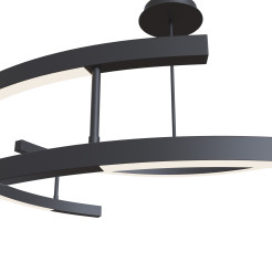 MAYTONI Lampa wisząca Line 52W LED 2200lm 4000K 80 CRI  MOD054PL-L52B4K