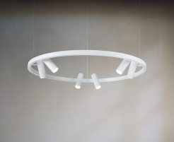 MAYTONI Lampa wisząca Satellite 42W LED 3900lm 3000K 82 CRI  MOD102PL-L42W