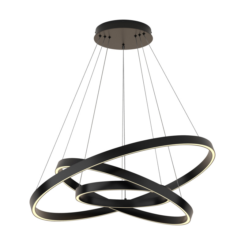 MAYTONI Lampa wisząca Rim 115W LED 6100lm 3000K 85 CRI  MOD058PL-L100B3K