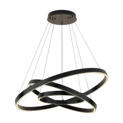 MAYTONI Lampa wisząca Rim 115W LED 6100lm 3000K 85 CRI  MOD058PL-L100B3K
