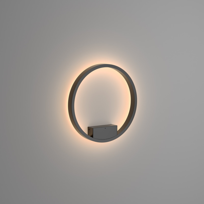 MAYTONI Lampa ścienna (kinkiet) Rim 25W LED 1200lm 3000K 85 CRI  MOD058WL-L25B3K