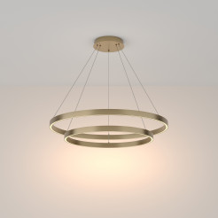 MAYTONI Lampa wisząca Rim 88W LED 5200lm 3000K 85 CRI  MOD058PL-L74BS3K