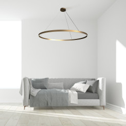 MAYTONI Lampa wisząca Rim 81W LED 4800lm 3000K CRI  MOD058PL-L65BS3K