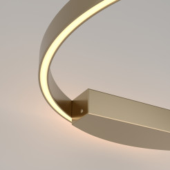MAYTONI Lampa ścienna (kinkiet) Rim 37W LED 1800lm 3000K 85 CRI  MOD058WL-L35BS3K