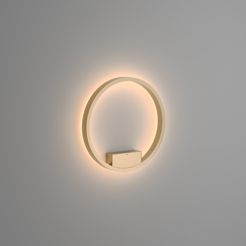 MAYTONI Lampa ścienna (kinkiet) Rim 25W LED 1200lm 3000K 85 CRI  MOD058WL-L25BS3K