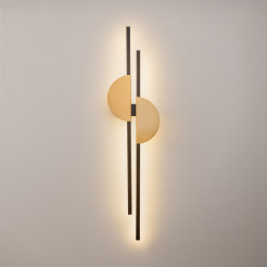 MAYTONI Lampa ścienna (kinkiet) Skyline 23W LED 700lm 4000K 80 CRI  MOD179WL-L22BS4K
