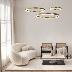 MAYTONI Lampa wisząca Saturno 36W LED 2500lm 4000K 80 CRI  MOD415PL-L36BS4K