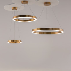 MAYTONI Lampa wisząca Saturno 36W LED 2500lm 4000K 80 CRI  MOD415PL-L36BS4K