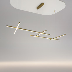 MAYTONI Lampa wisząca Radiance 80W LED 1900lm 3000K 80 CRI  MOD278PL-L86G3K1