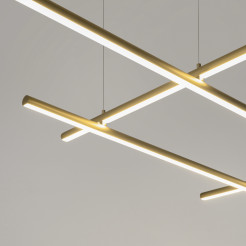 MAYTONI Lampa wisząca Radiance 80W LED 1900lm 3000K 80 CRI  MOD278PL-L86G3K1