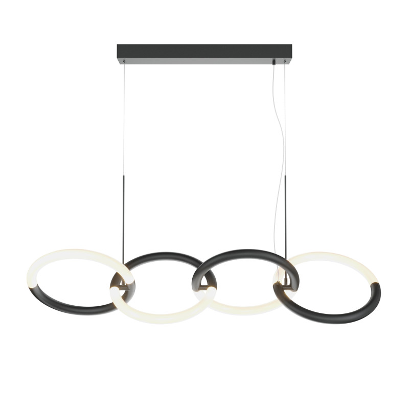 MAYTONI Lampa wisząca Node 40W LED 2600lm 3000K 90 CRI  MOD165PL-L40B3K