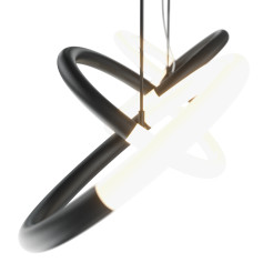 MAYTONI Lampa wisząca Node 40W LED 2600lm 3000K 90 CRI  MOD165PL-L40B3K