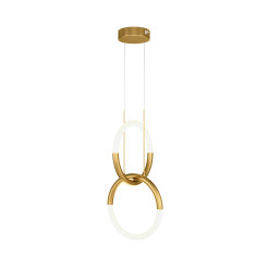 MAYTONI Lampa wisząca Node 18W LED 1200lm 3000K 90 CRI  MOD165PL-L18G3K