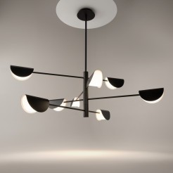 MAYTONI Żyrandol Mollis 7W G9 MOD126PL-08B