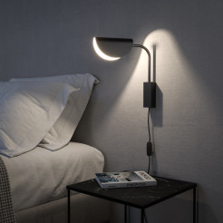 MAYTONI Lampa ścienna (kinkiet) Mollis 7W G9 MOD126WL-01B