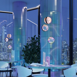 MAYTONI Lampa wisząca Misterio LED 2700K 2000lm MOD379PL-L17B2.7K