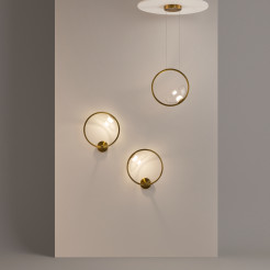 MAYTONI Lampa ścienna (kinkiet) Lunare 5W LED 450lm 3000K 80 CRI  MOD327WL-L5BS3K