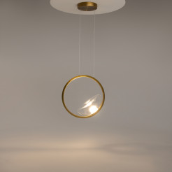 MAYTONI Lampa wisząca Lunare 5W LED 450lm 3000K 80 CRI  MOD327PL-L5BS3K