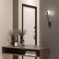 MAYTONI Lampa ścienna (kinkiet) Kazimir 40W G9 MOD175WL-01B