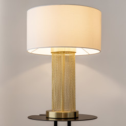 MAYTONI Lampa stołowa Impressive 40W E27 MOD151TL-01G