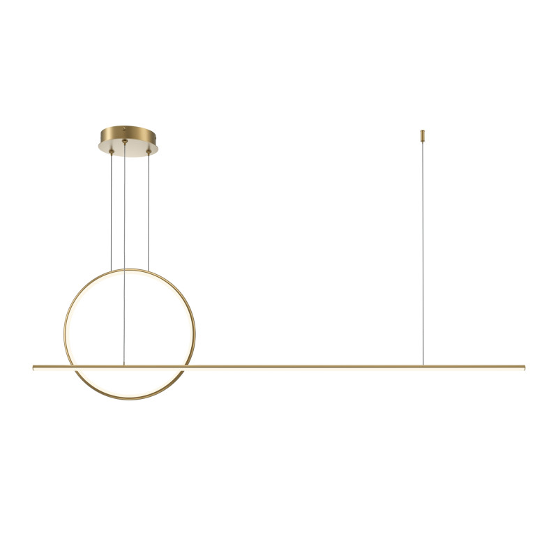 MAYTONI Lampa wisząca Halo 40W LED 2100lm 2600-3500K 80 CRI  MOD247PL-L49BSK