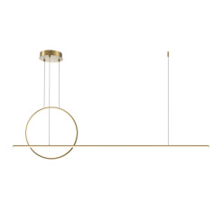 MAYTONI Lampa wisząca Halo 40W LED 2100lm 2600-3500K 80 CRI  MOD247PL-L49BSK