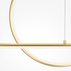 MAYTONI Lampa wisząca Halo 40W LED 2100lm 2600-3500K 80 CRI  MOD247PL-L49BSK