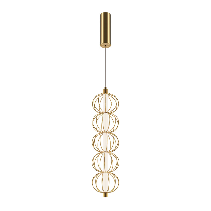 MAYTONI Lampa wisząca Golden Cage 17W LED 1050lm 3000K 80 CRI  MOD216PL-L10G3K