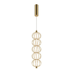 MAYTONI Lampa wisząca Golden Cage 17W LED 1050lm 3000K 80 CRI  MOD216PL-L10G3K