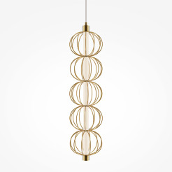 MAYTONI Lampa wisząca Golden Cage 17W LED 1050lm 3000K 80 CRI  MOD216PL-L10G3K