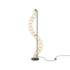MAYTONI Lampa podłogowa Golden Cage 48W LED 3000lm 3000K 80 CRI  MOD216FL-L38G3K