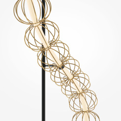 MAYTONI Lampa podłogowa Golden Cage 48W LED 3000lm 3000K 80 CRI  MOD216FL-L38G3K