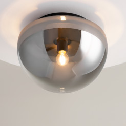 MAYTONI Lampa sufitowa Glassy 60W E27 MOD270CL-01B